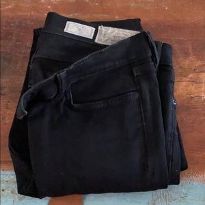 All Saints Womens Ashby Black Jeans Size 30